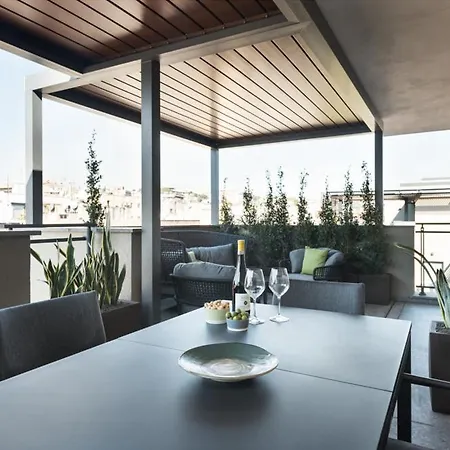 Apartment Idyllia - Lumina Rooftop Penthouse In Trastevere Rom